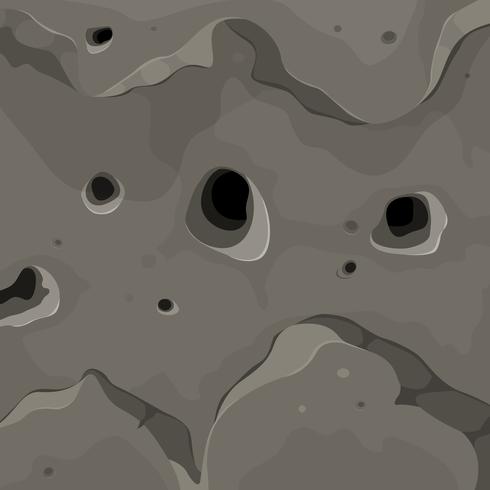 Mountain Stone Or Rock Relief vector