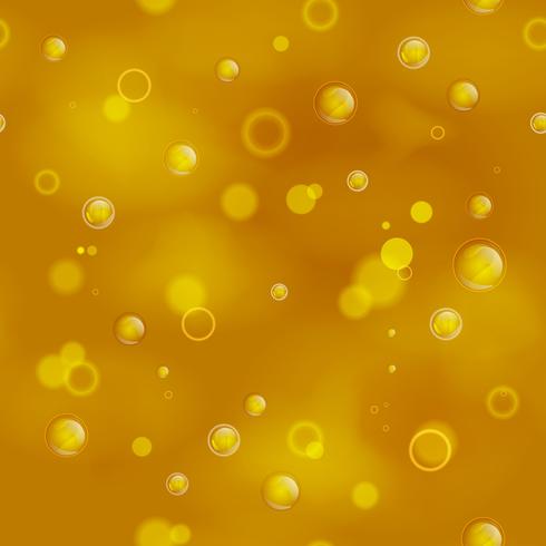 Seamless Champagne Bubbles Background vector