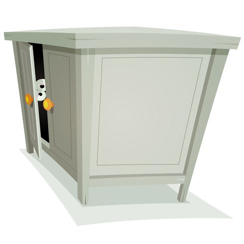 Guest Inside Furniture vector
