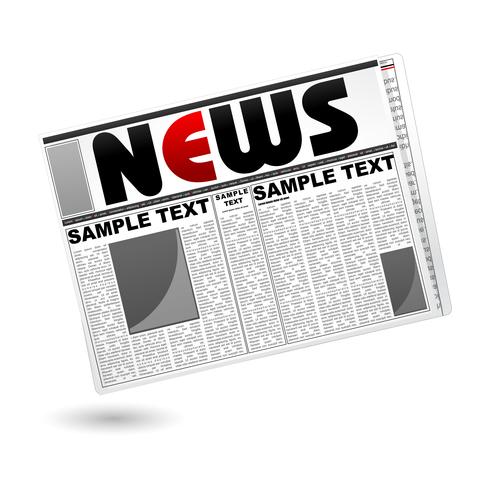 News Paper vector