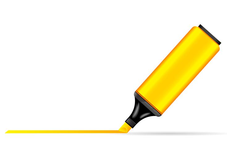 Highlighter Pen vector