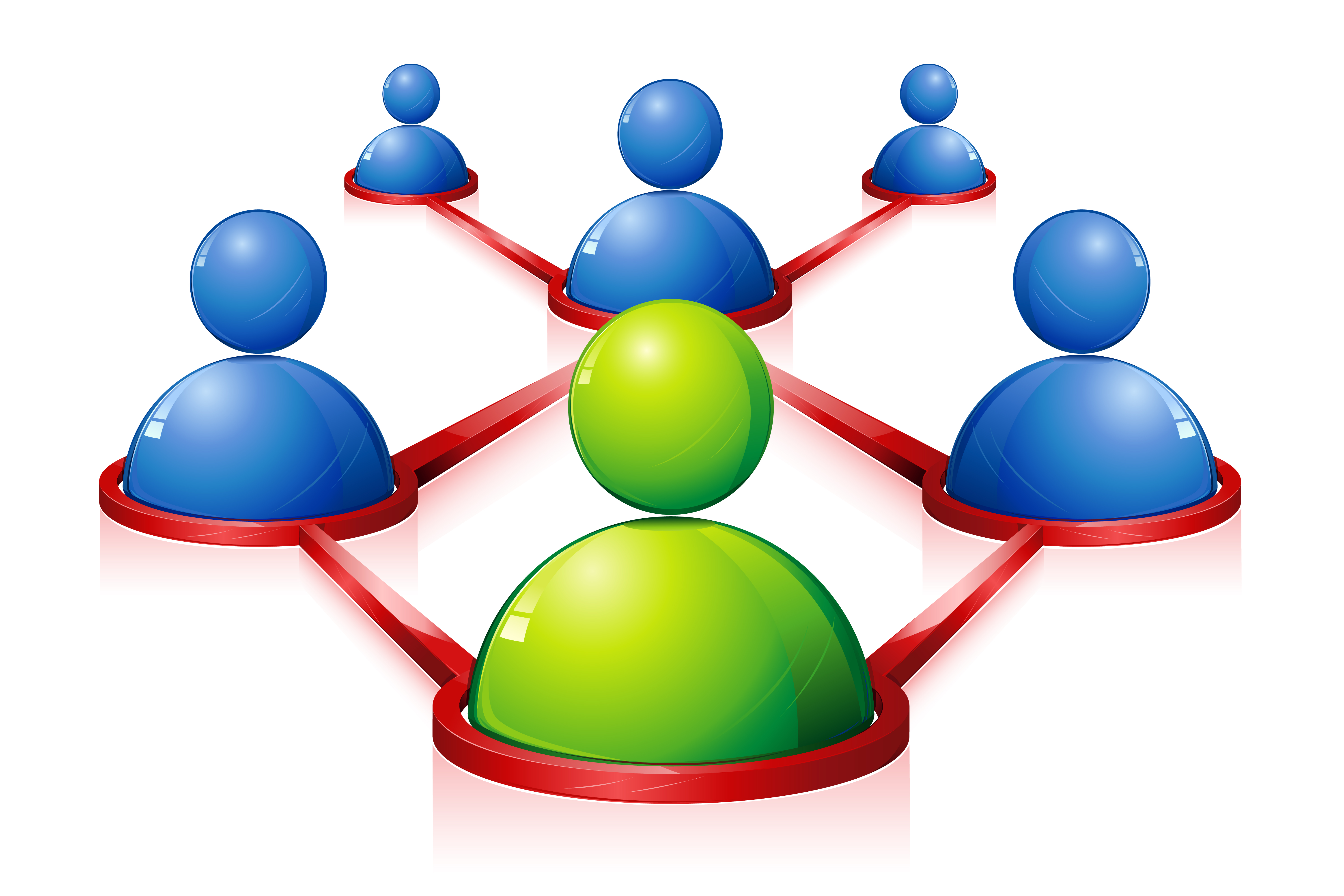 Network are groups