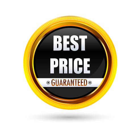 Best Price Button vector