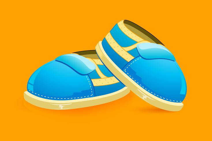 Baby Shoes vector
