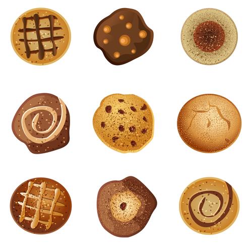 Cookies vector