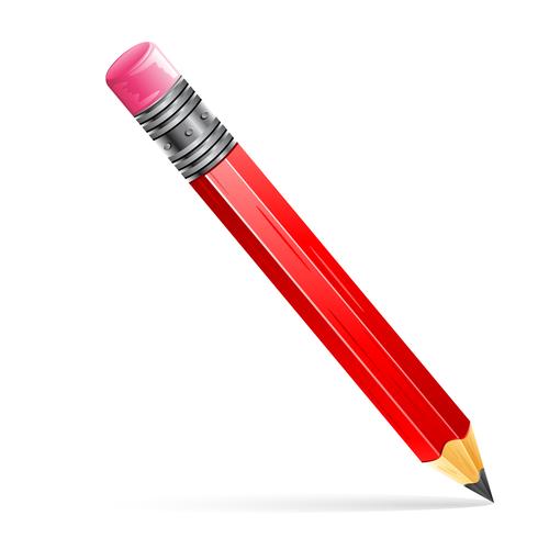 Pencil vector