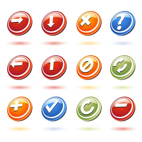 Function Button vector