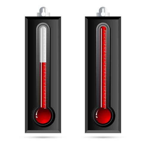 Thermometer vector