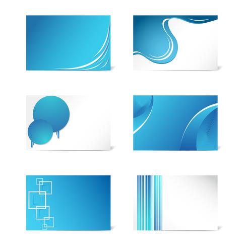 Set of Business Card Template vector