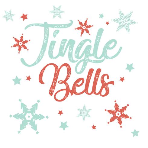 Christmas typography background vector