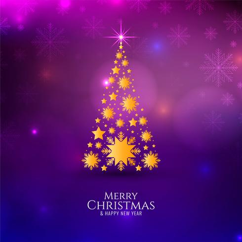 Abstract decorative Merry Christmas background vector