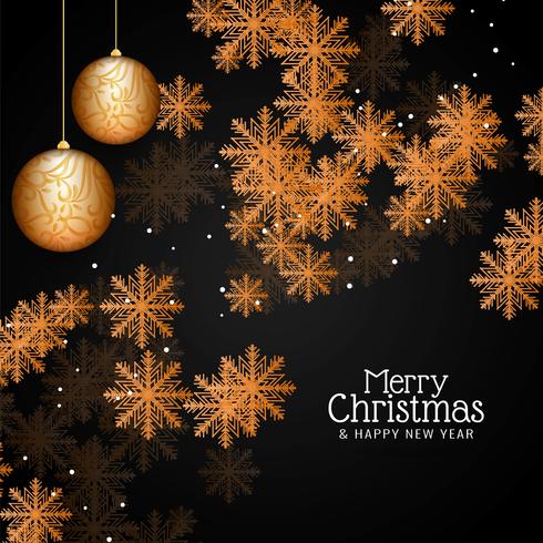 Abstract beautiful Merry Christmas celebration background vector