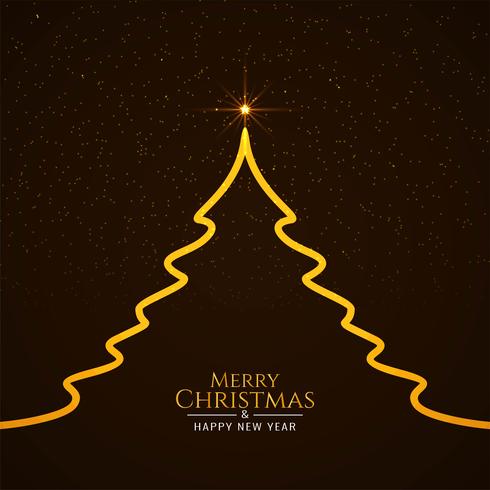 Abstract stylish Merry Christmas festival background vector