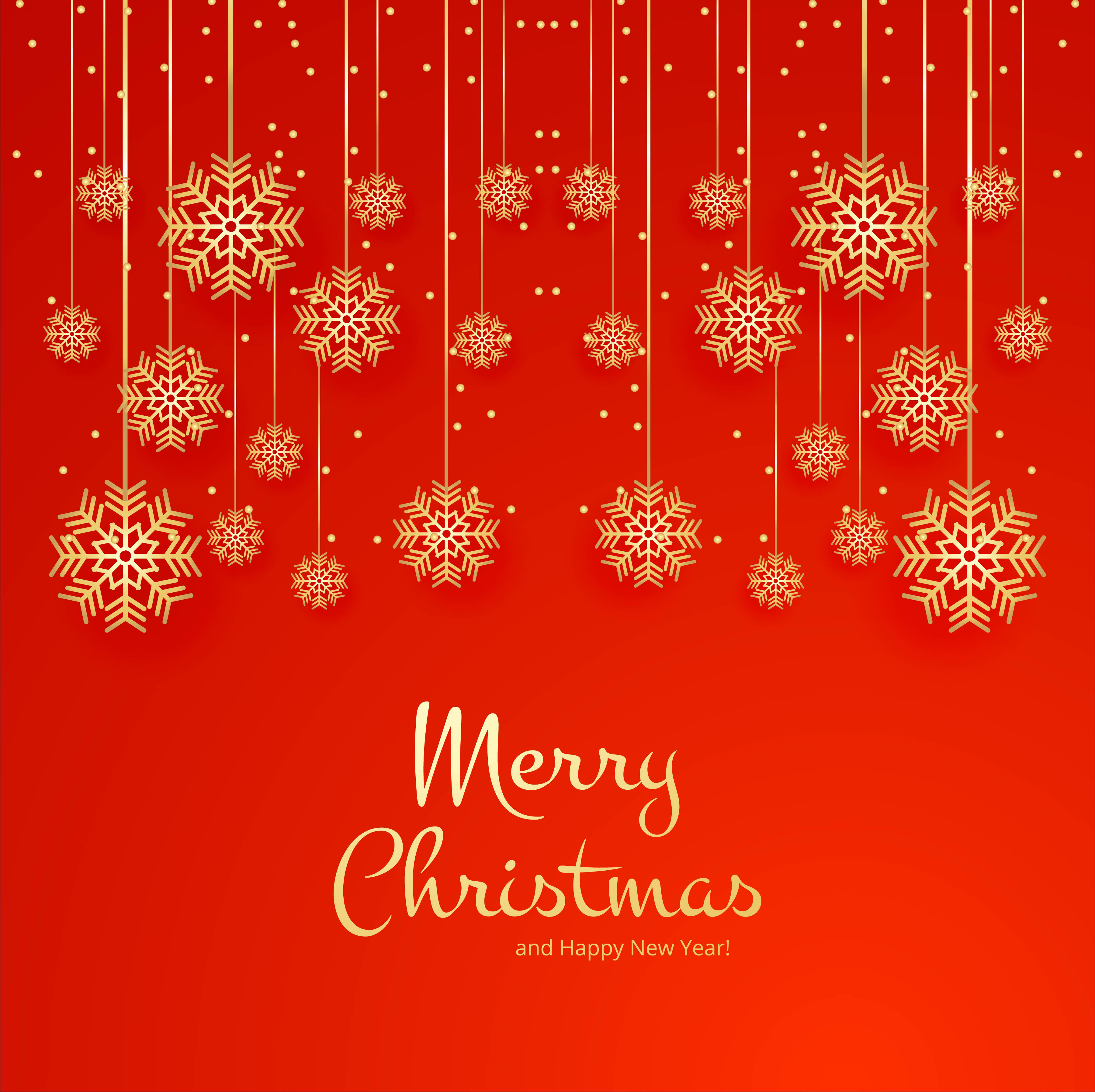 Merry christmas snowflake card background 270459 Vector Art at Vecteezy