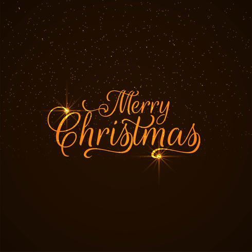 Abstract Merry Christmas text design background vector