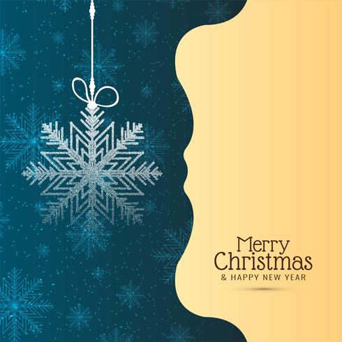 Abstract Merry Christmas stylish background vector