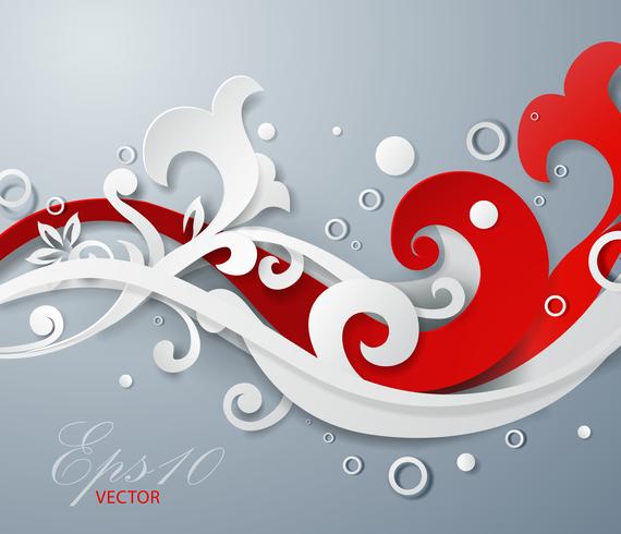 Ornamental vector background