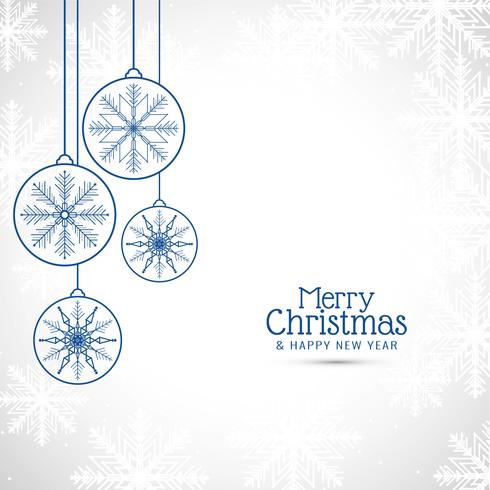 Abstract Merry Christmas stylish background vector