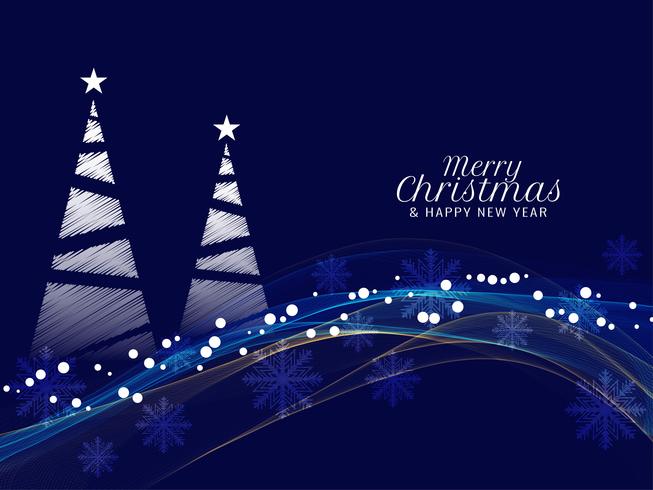 Abstract Merry Christmas stylish background vector