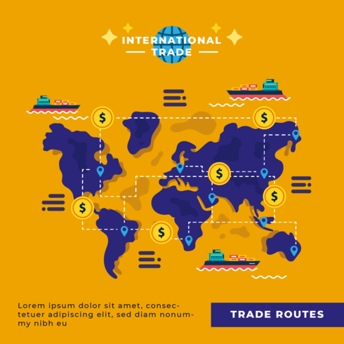 International Business Vector