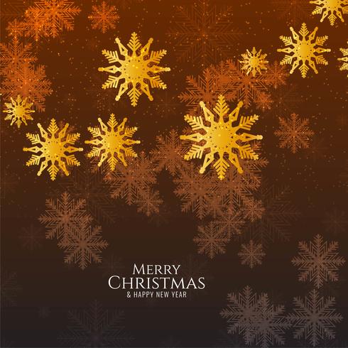 Abstract Merry Christmas stylish decorative background vector