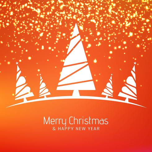 Abstract Merry Christmas stylish background vector