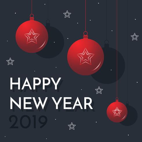 Elegant New Year Background vector