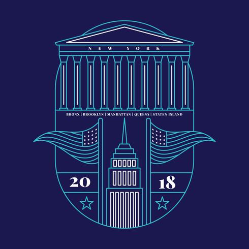 Cute New York Vectors