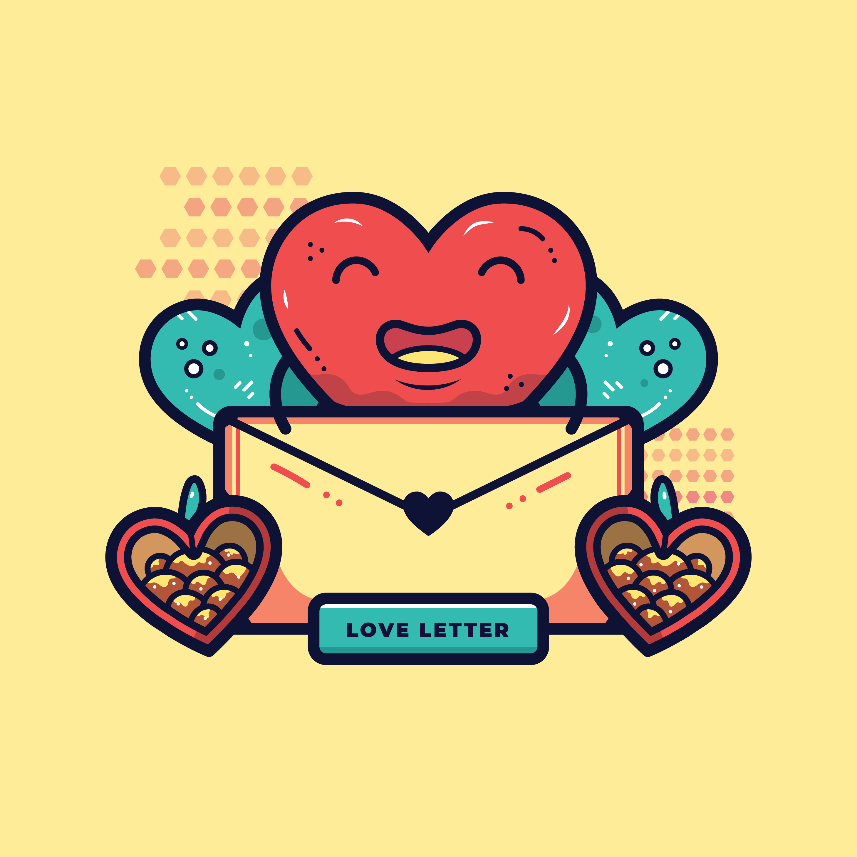 Download Valentine Candy Hearts Vector - Download Free Vectors ...