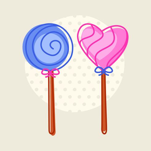 valentine candy hearts vector