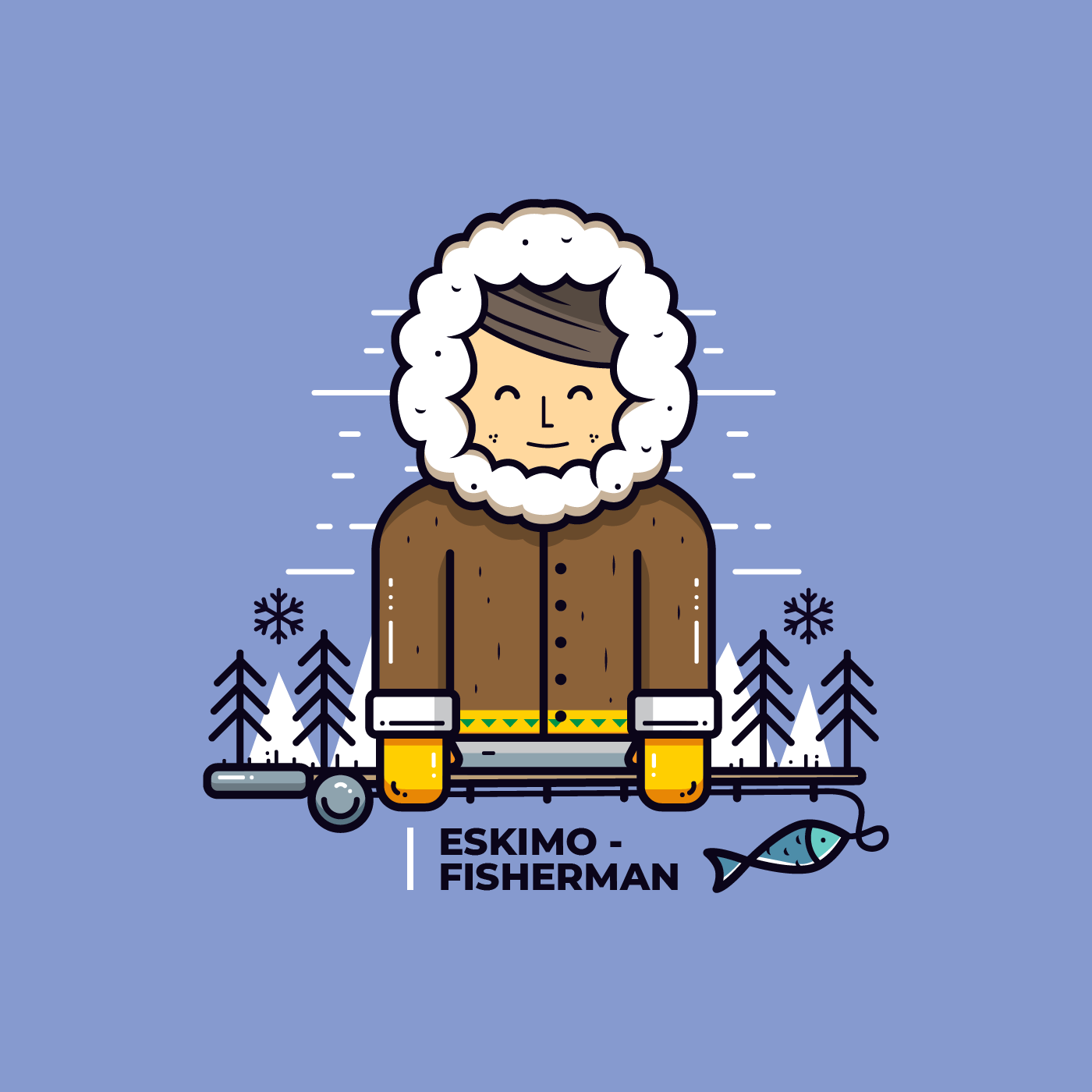 Download Eskimo guy Vector - Download Free Vectors, Clipart ...