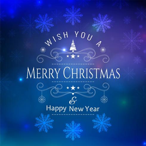 Abstract Merry Christmas stylish background vector