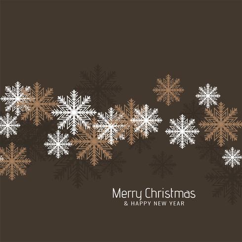 Abstract Merry Christmas festival greeting background vector