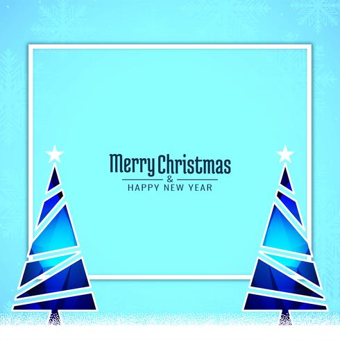 Abstract Merry Christmas stylish background vector