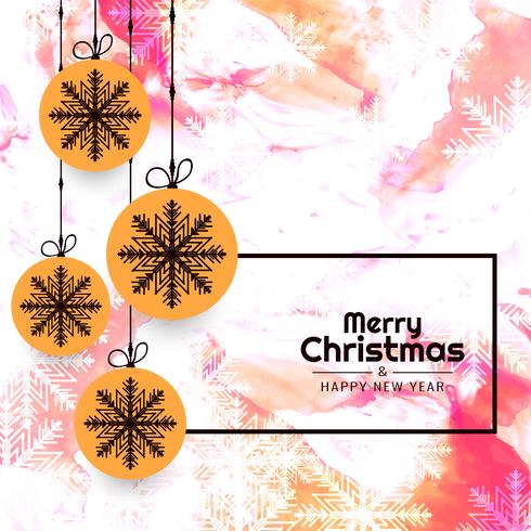 Abstract Merry Christmas elegant background vector