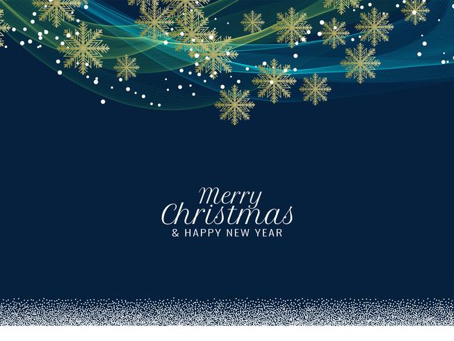 Abstract Merry Christmas colorful festival background vector