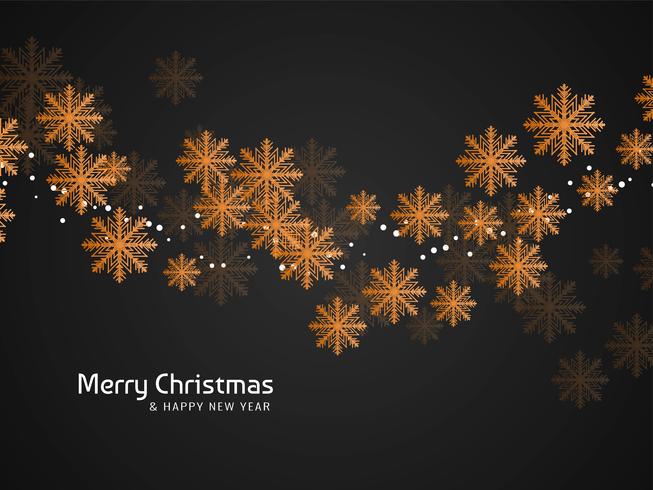 Abstract Merry Christmas colorful festival background vector