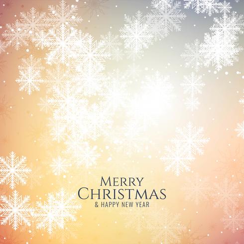 Abstract beautiful Merry Christmas celebration background vector