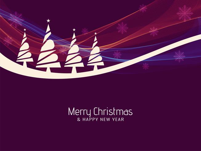 Abstract Merry Christmas festival greeting background vector