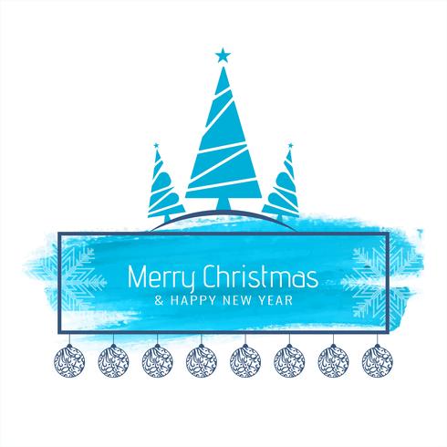 Abstract Merry Christmas stylish background vector