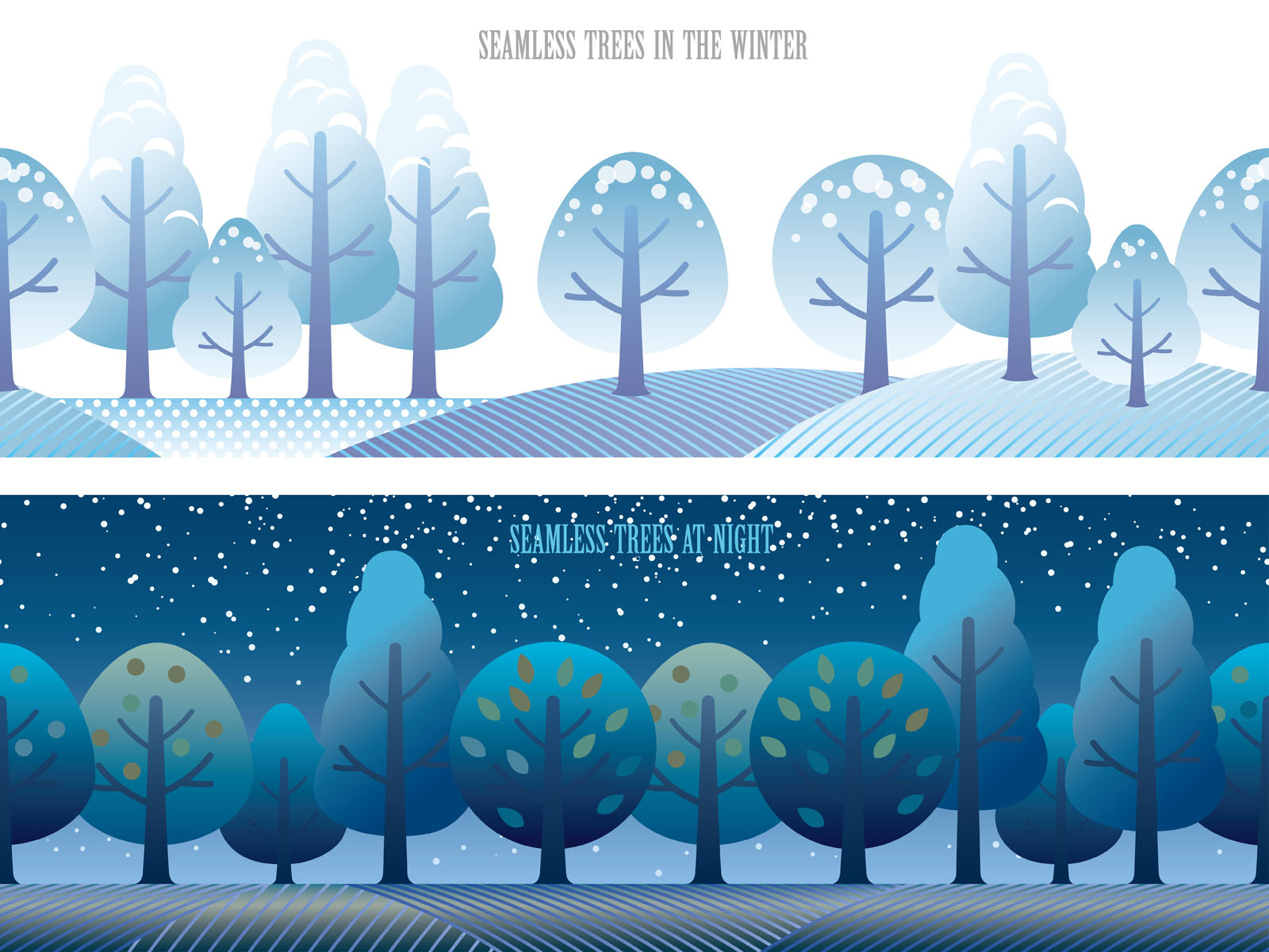 Download Winter Tree Silhouette Free Vector Art - (659 Free Downloads)