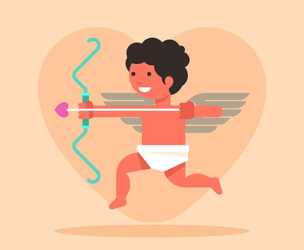 Cupido ilustración vector