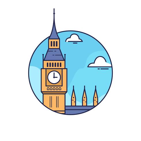 Big Ben Londres vector