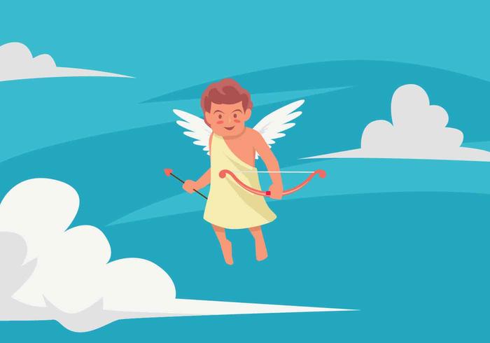 Cupido ilustración vectorial vector