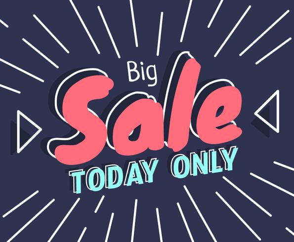 Big Sale vector