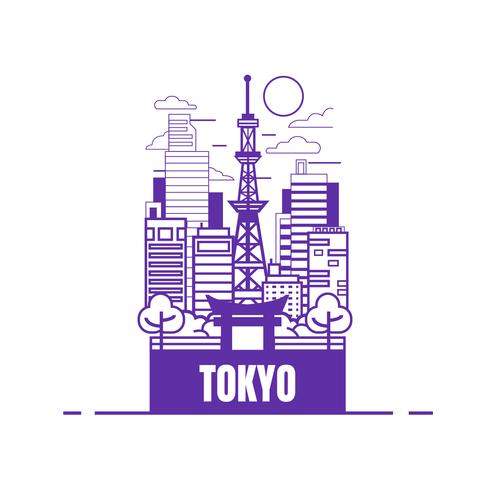 Tokyo vector
