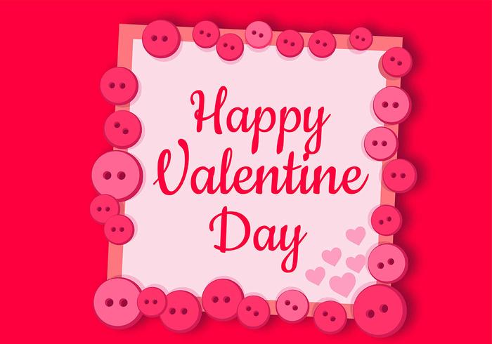 Valentines Day Frame vector