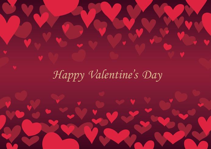 Valentine’s Day abstract seamless background. vector