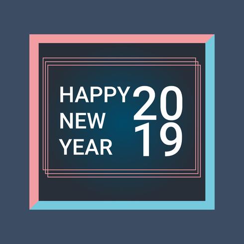 Happy New Year Instagram Post  vector