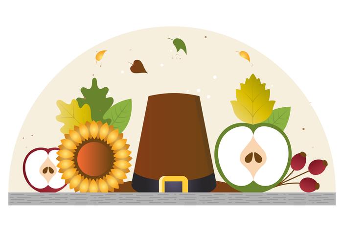 Thanksgiving Elements and Accessories vector